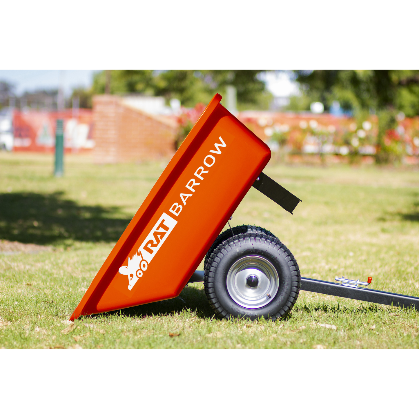 RAT Barrow Tub Trailer | Orange Poly Tub