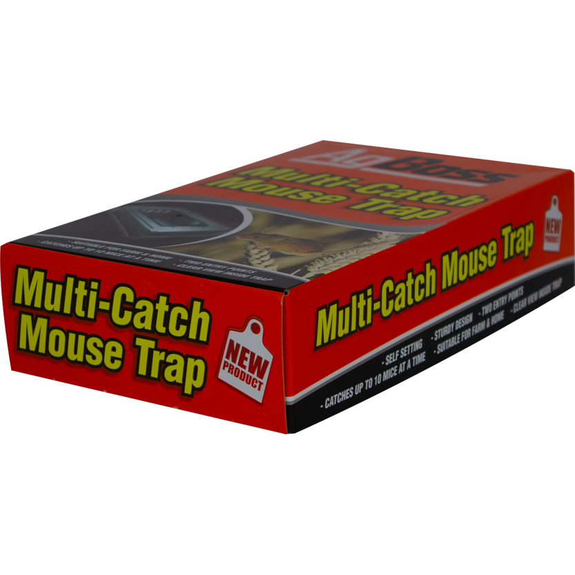 Multi Catch Steel Mouse Trap - 26 x 16 x 6 cm
