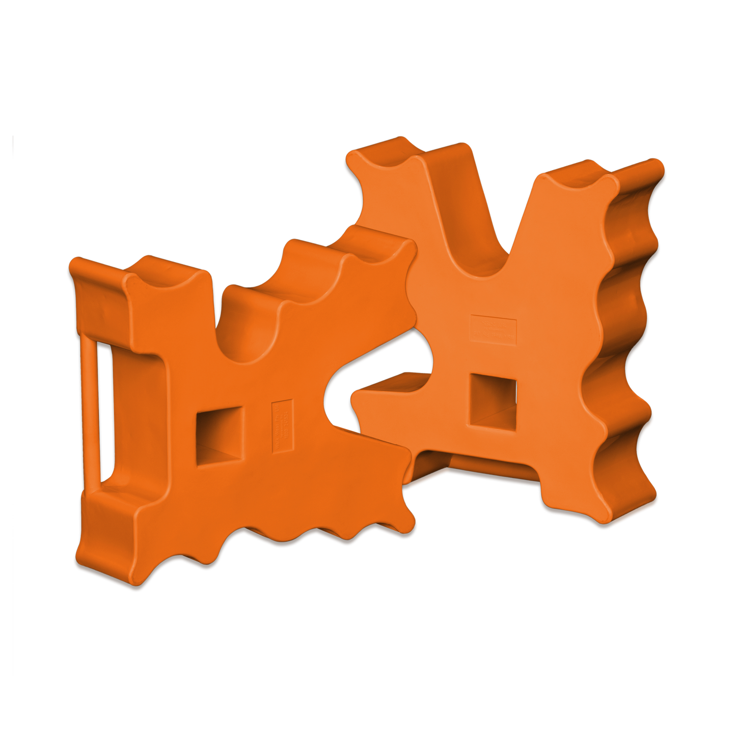 Cavaletti Jump Blocks - Orange (1pr)