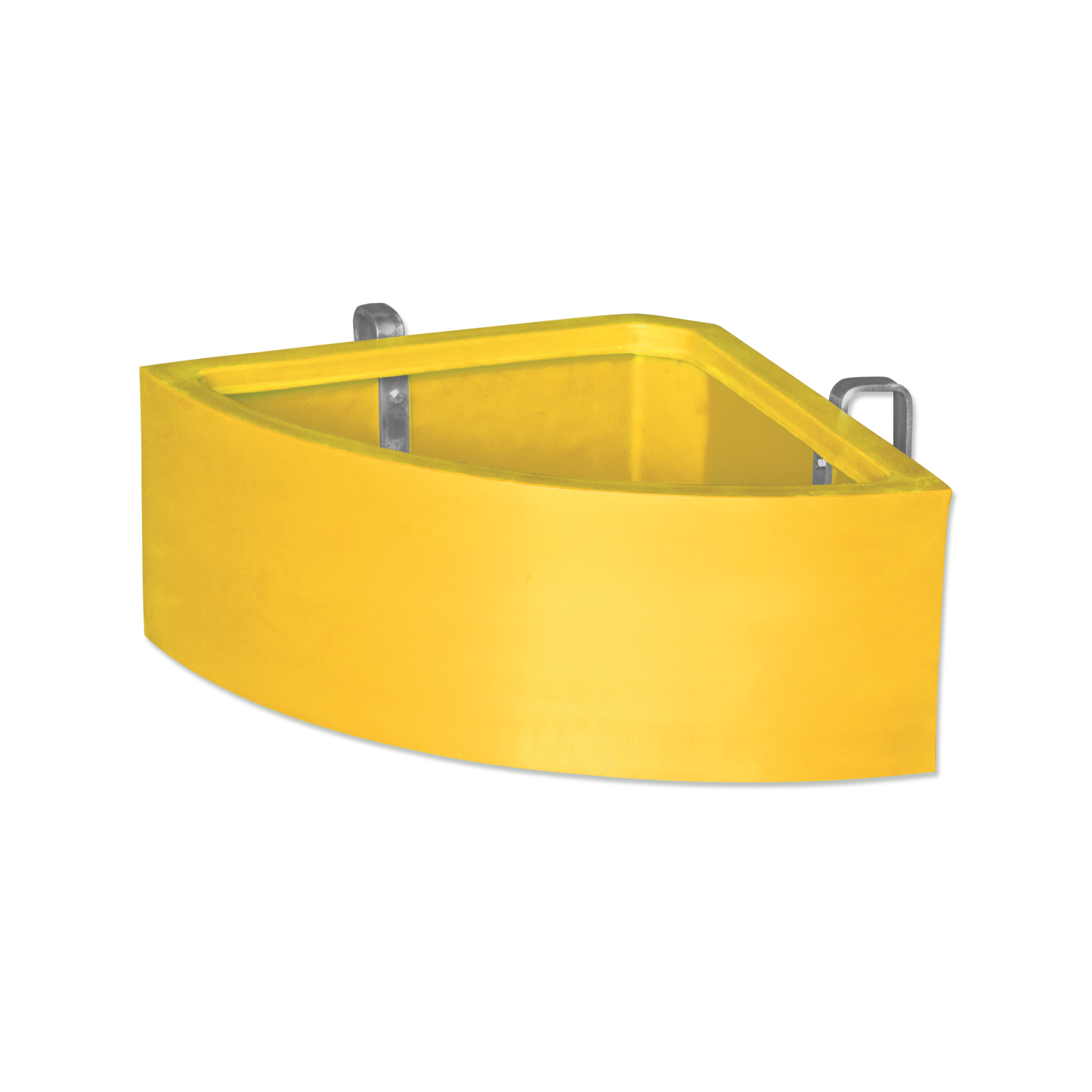 Corner Feeder, 45 litre - Yellow