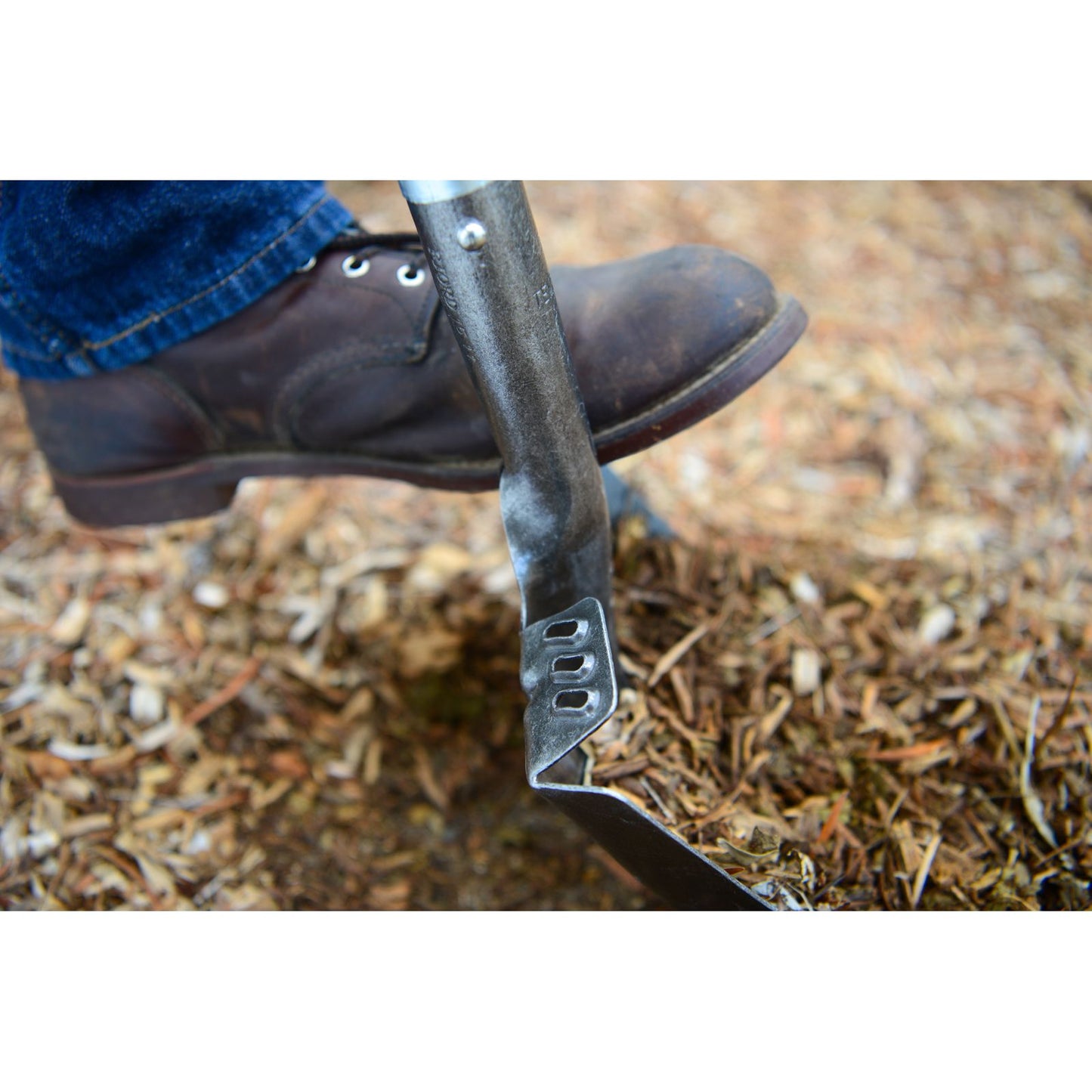 Post Hole Shovel Round - Long Fibreglass Handle