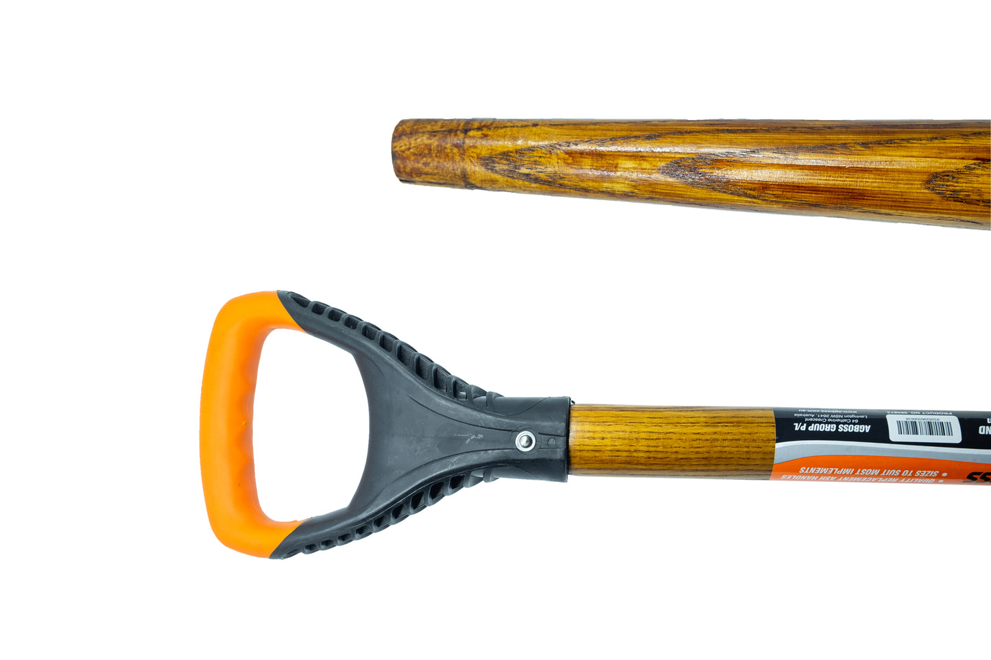 Replacement Wooden Handle Plastic D Straight 85cm