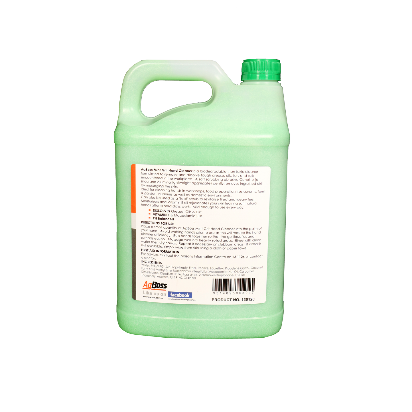Mint Grit Hand Cleaner 5 litre