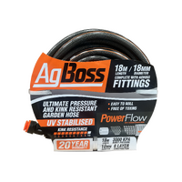 AgBoss Premium Hose 18mmx18m (Fitted)