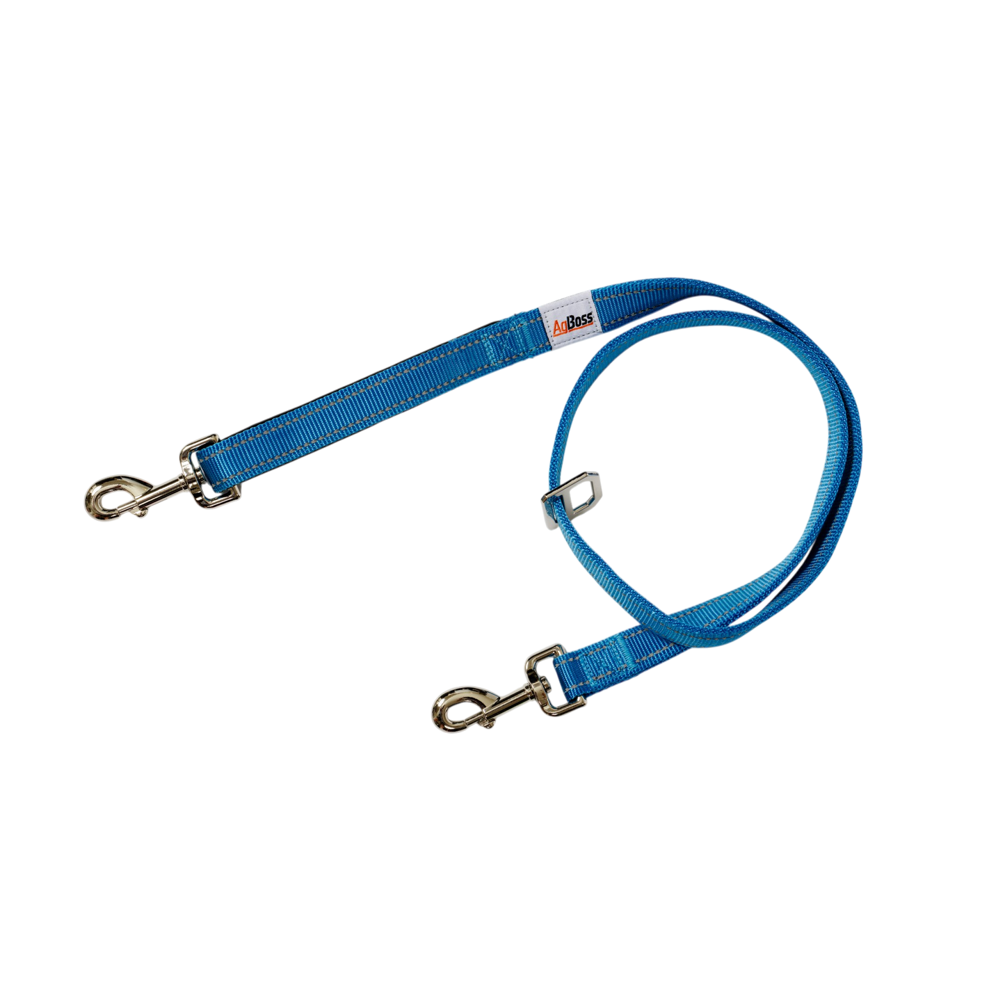 AgBoss Dog Lead, Blue - 25mm x 120cm (48")