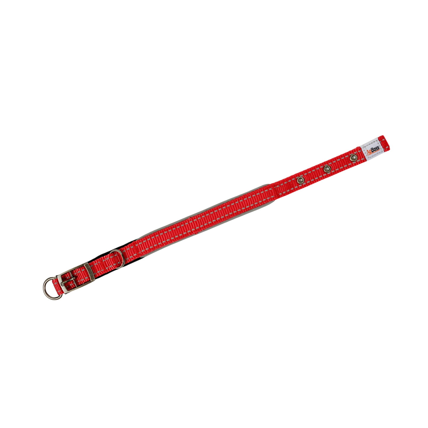 Red Dog Collar | 25mm x 55cm (22")