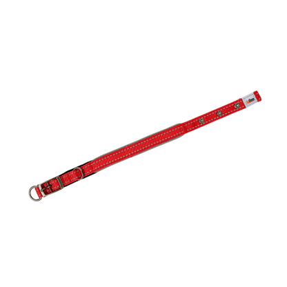Red Dog Collar | 25mm x 55cm (22")
