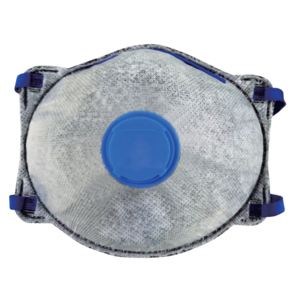 Respirator Mask P2 | Carbon with valve 10PK