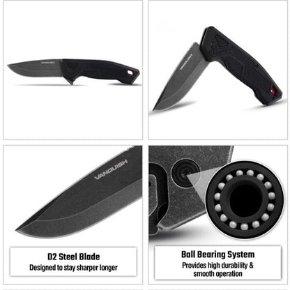 AgBoss Knife Pocket 76mm Stainless Steel Blade
