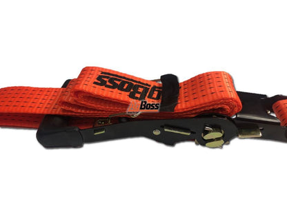 Ratchet Tie Down Heavy Duty - 1000kg, (6mx35mm),  2 Pack