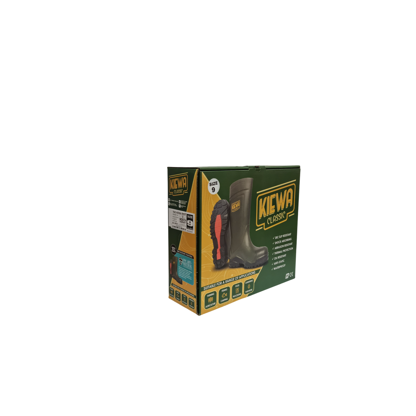 KIEWA Safety Gumboot S4 - Size EU48/AU13