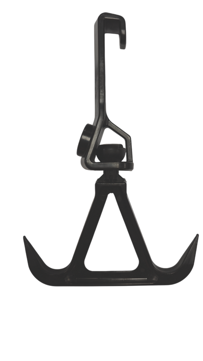 Hook & Gambrel Assembled - with RFID | Black