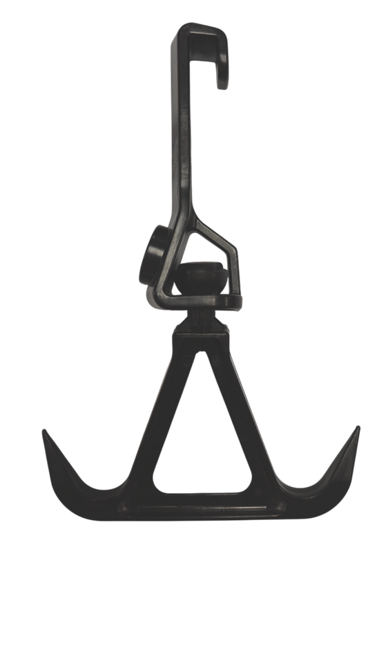 Hook & Gambrel Assembled - with RFID | Black