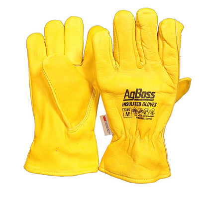 3M Thinsulate Leather Gloves | M