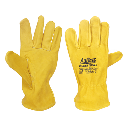 Rigger Superior Grade Leather Gloves | M