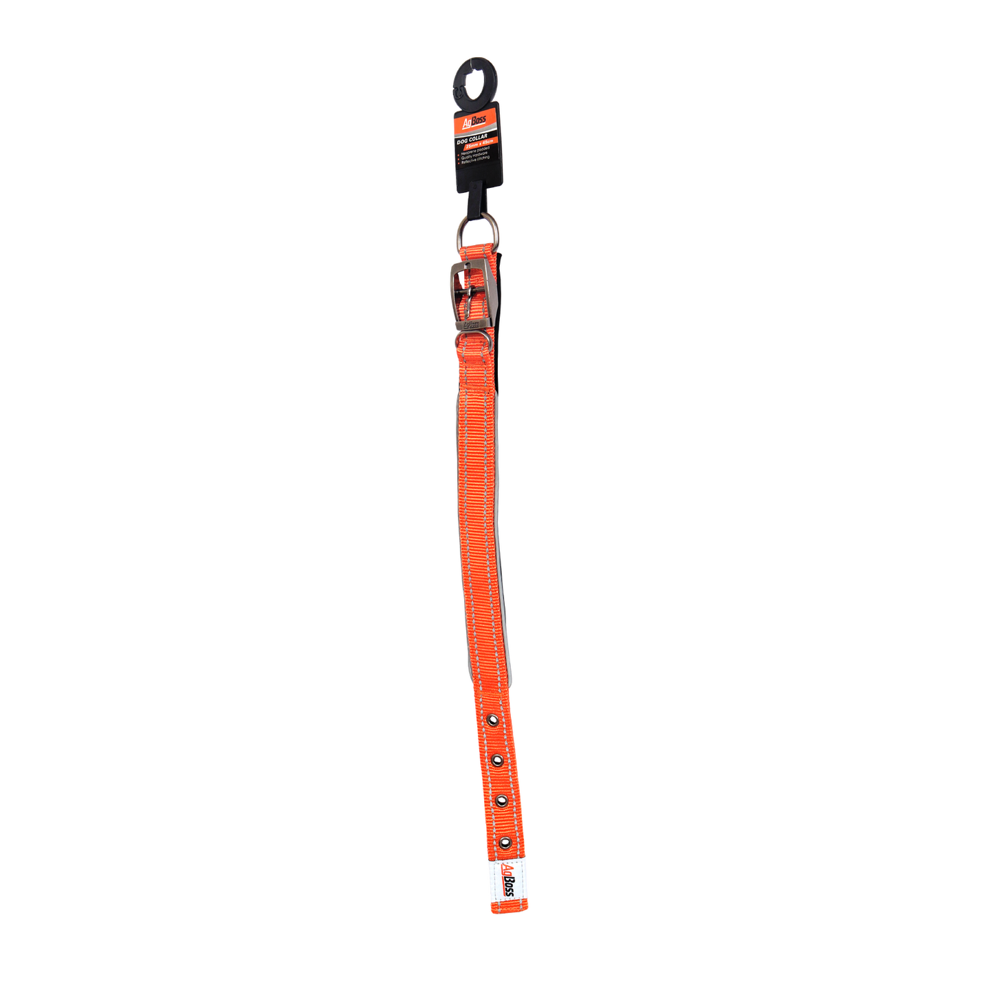 Orange Dog Collar | 15mm x 35cm (14")