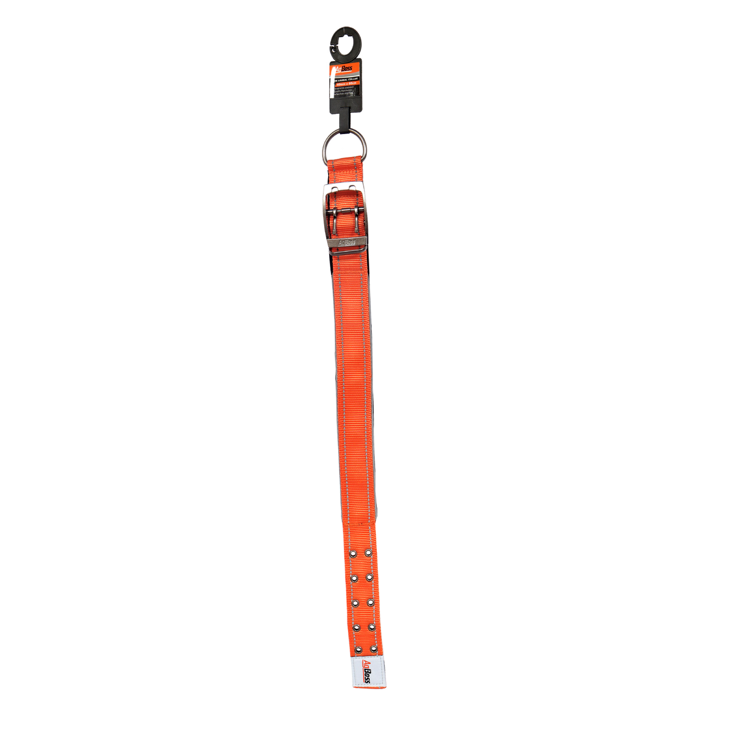 Orange Dog Collar | 40mm x 75cm (30")