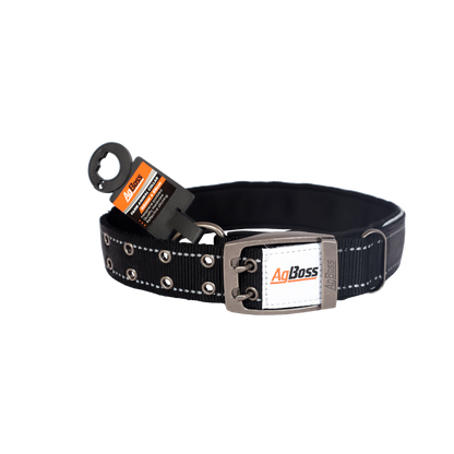 Black Dog Collar | 40mm x 65cm (26")