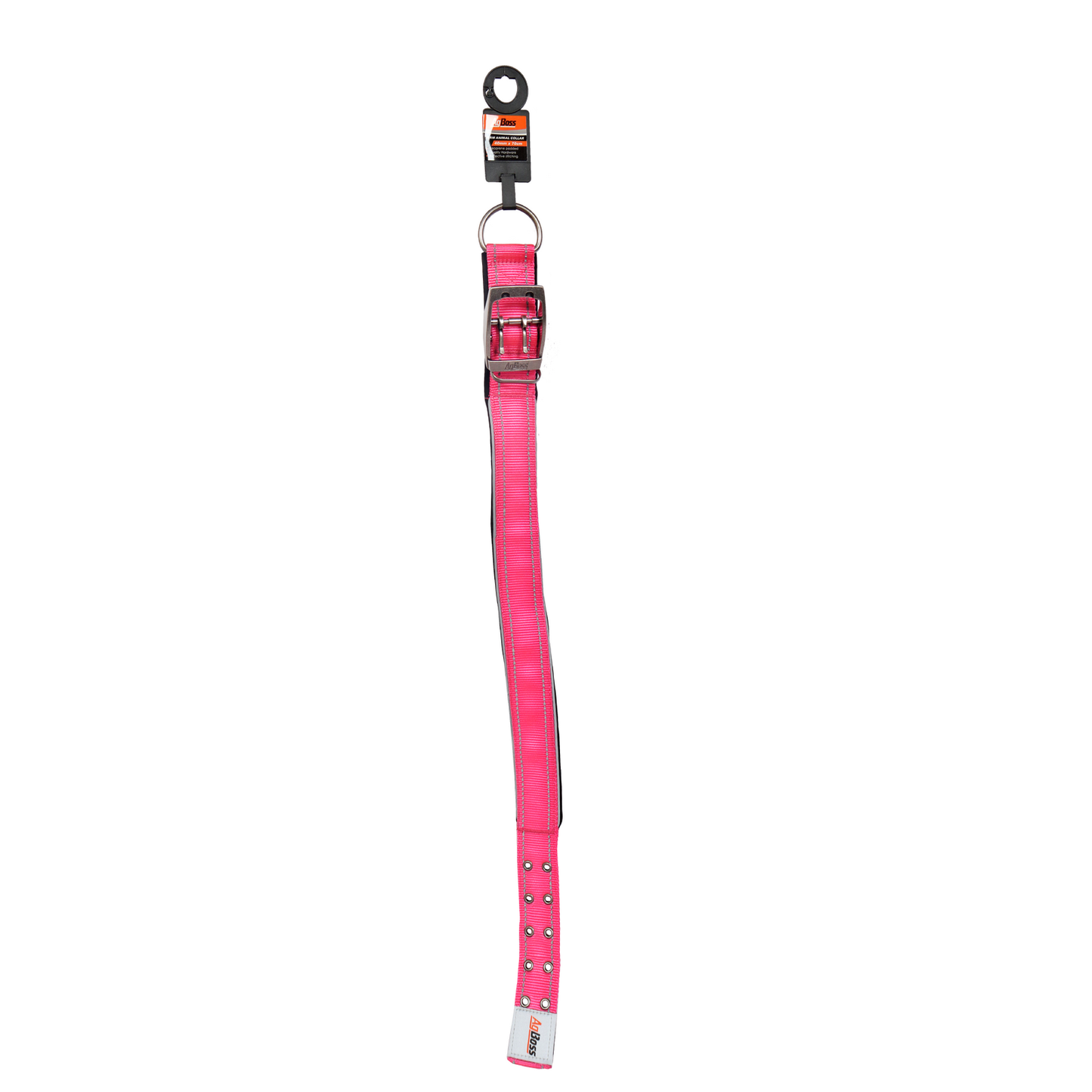 AgBoss Hot Pink Dog Collar 40mm x 60cm (24")