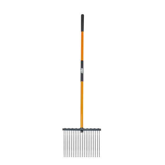 20 Tine Stable Rake Fibreglass Handle