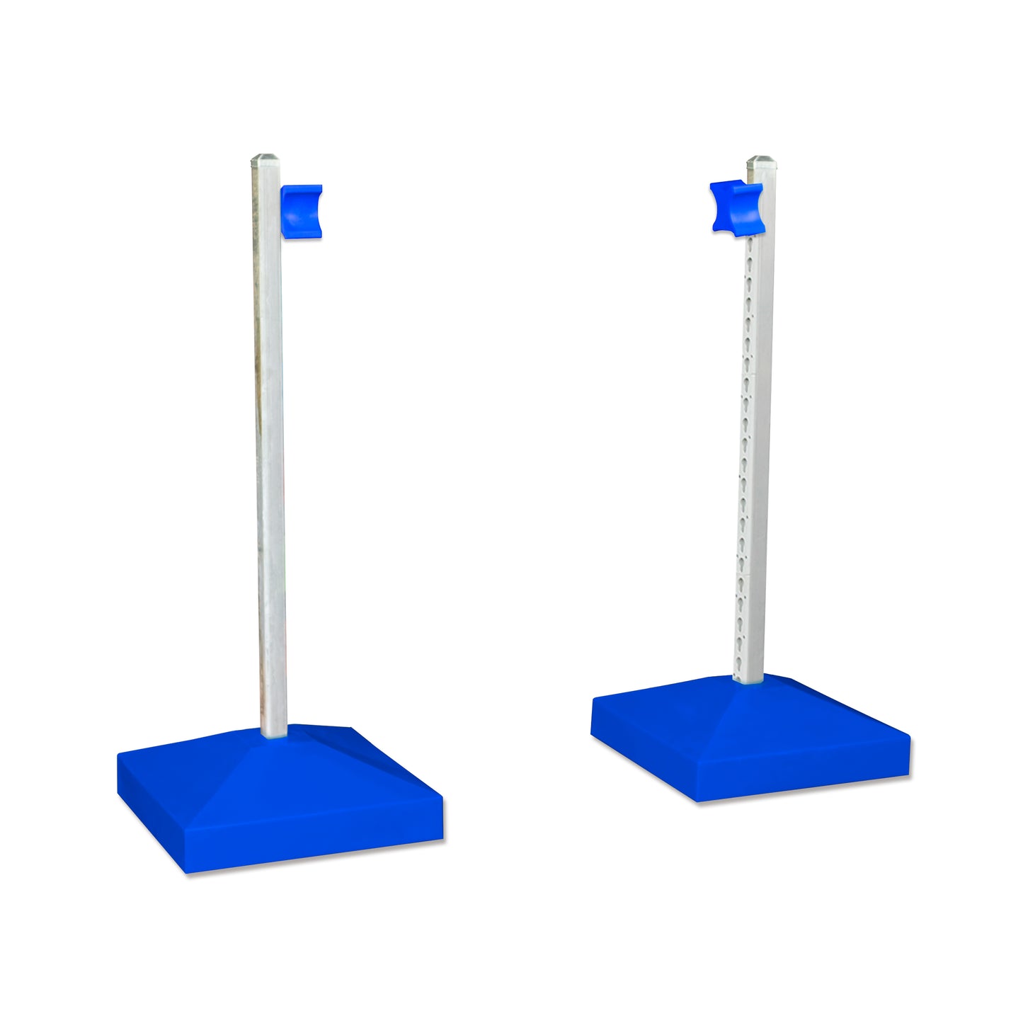 Jump Wing Keyhole Square Base & Cup - Blue (1pr)