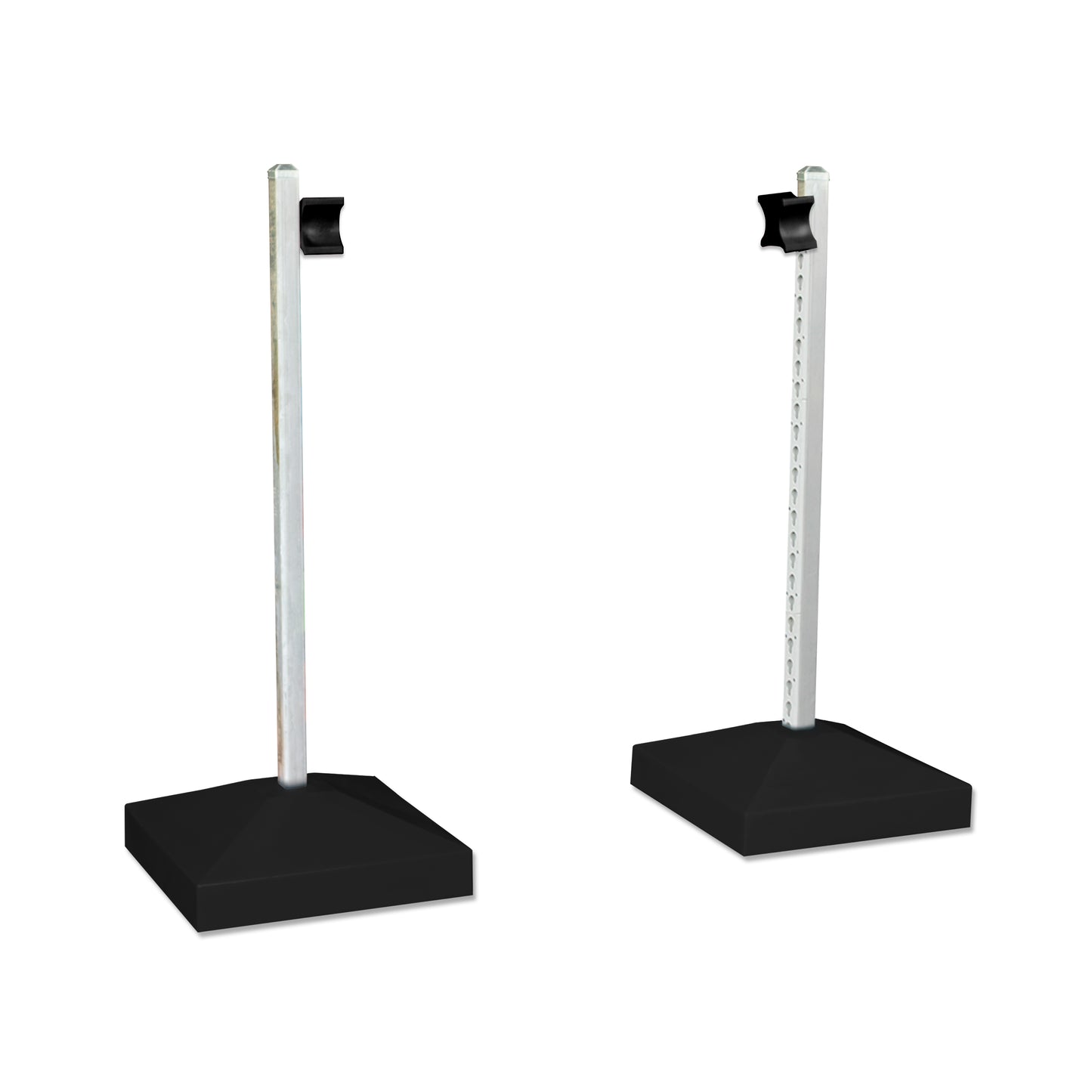 Jump Wing Keyhole Square Base & Cup - Black (1pr)