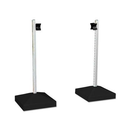 Jump Wing Keyhole Square Base & Cup - Black (1pr)