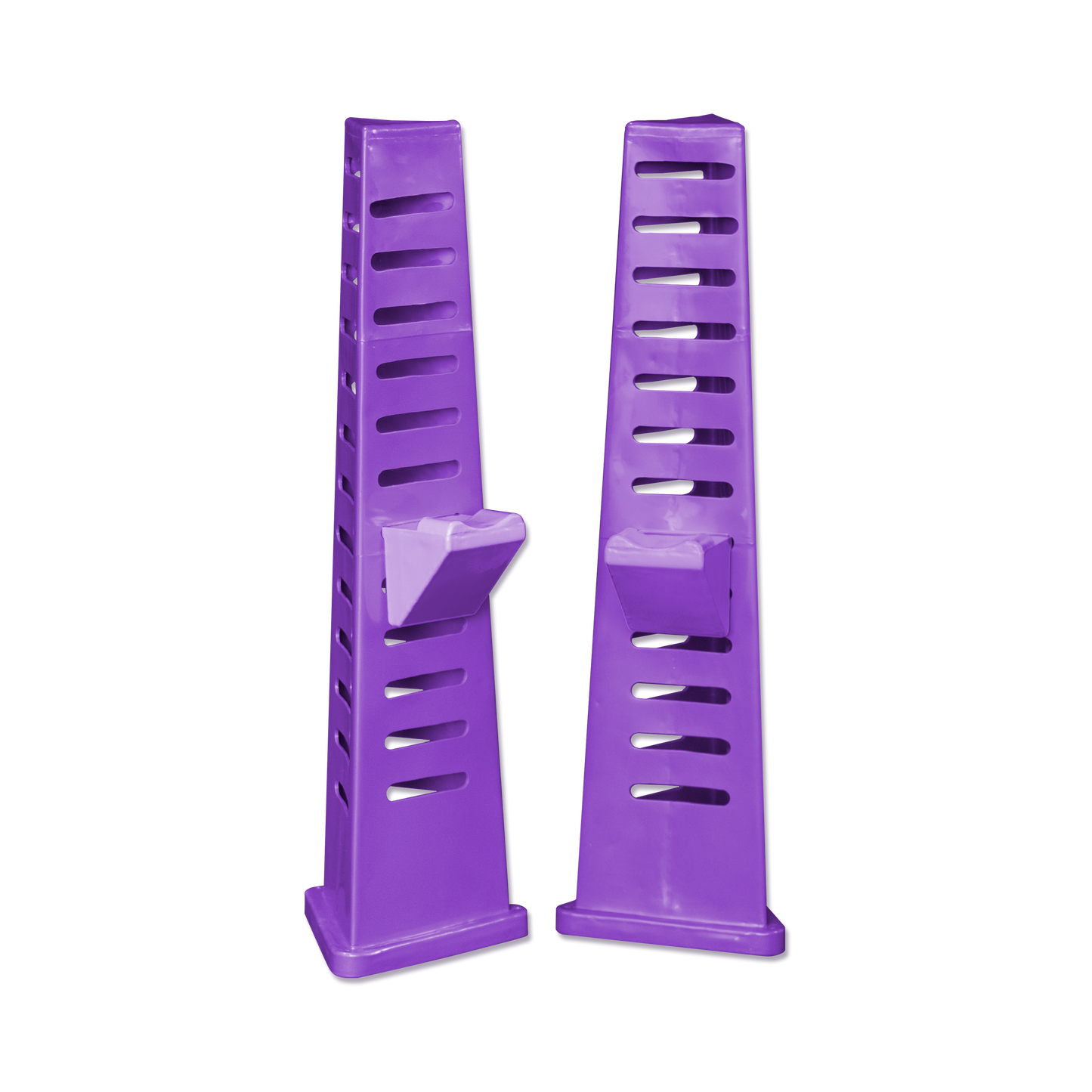 Tri Jump Stand & Cup - Purple (1pr)