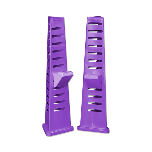 Tri Jump Stand & Cup - Purple (1pr)