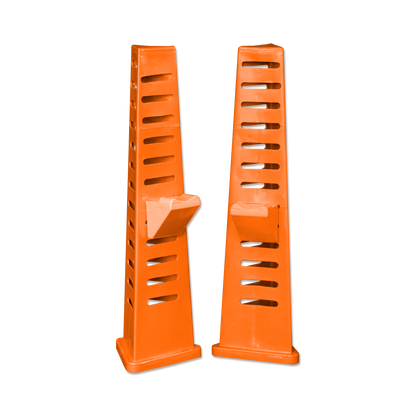 Tri Jump Stand & Cup - Orange (1pr)