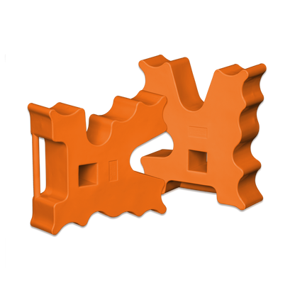 Cavaletti Jump Blocks - Orange (1pr)