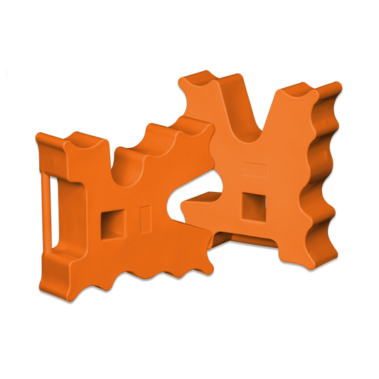 Cavaletti Jump Blocks - Orange (1pr)
