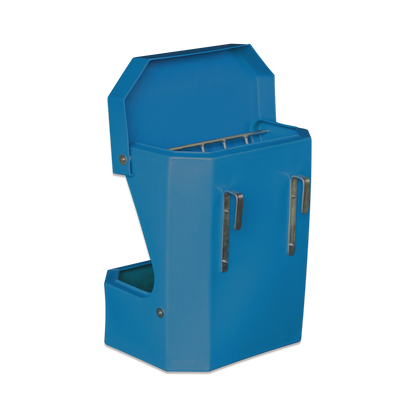 Hay Rack Feeder with Lid - Teal