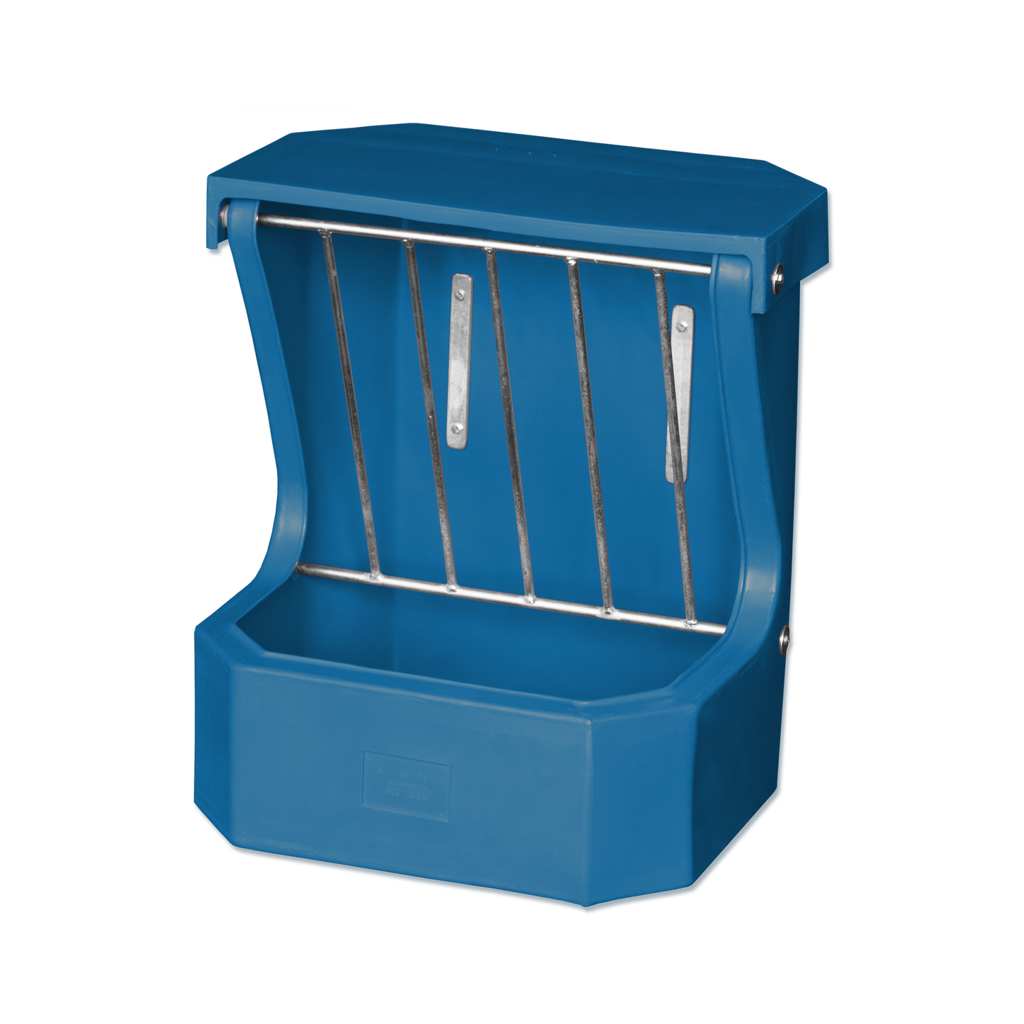 Hay Rack Feeder with Lid - Teal