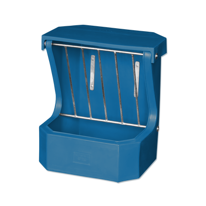 Hay Rack Feeder with Lid - Teal