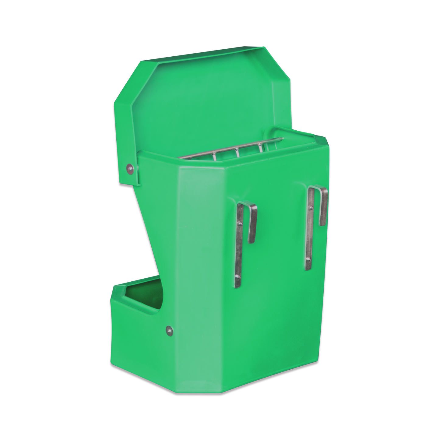 Hay Rack Feeder with Lid - Green
