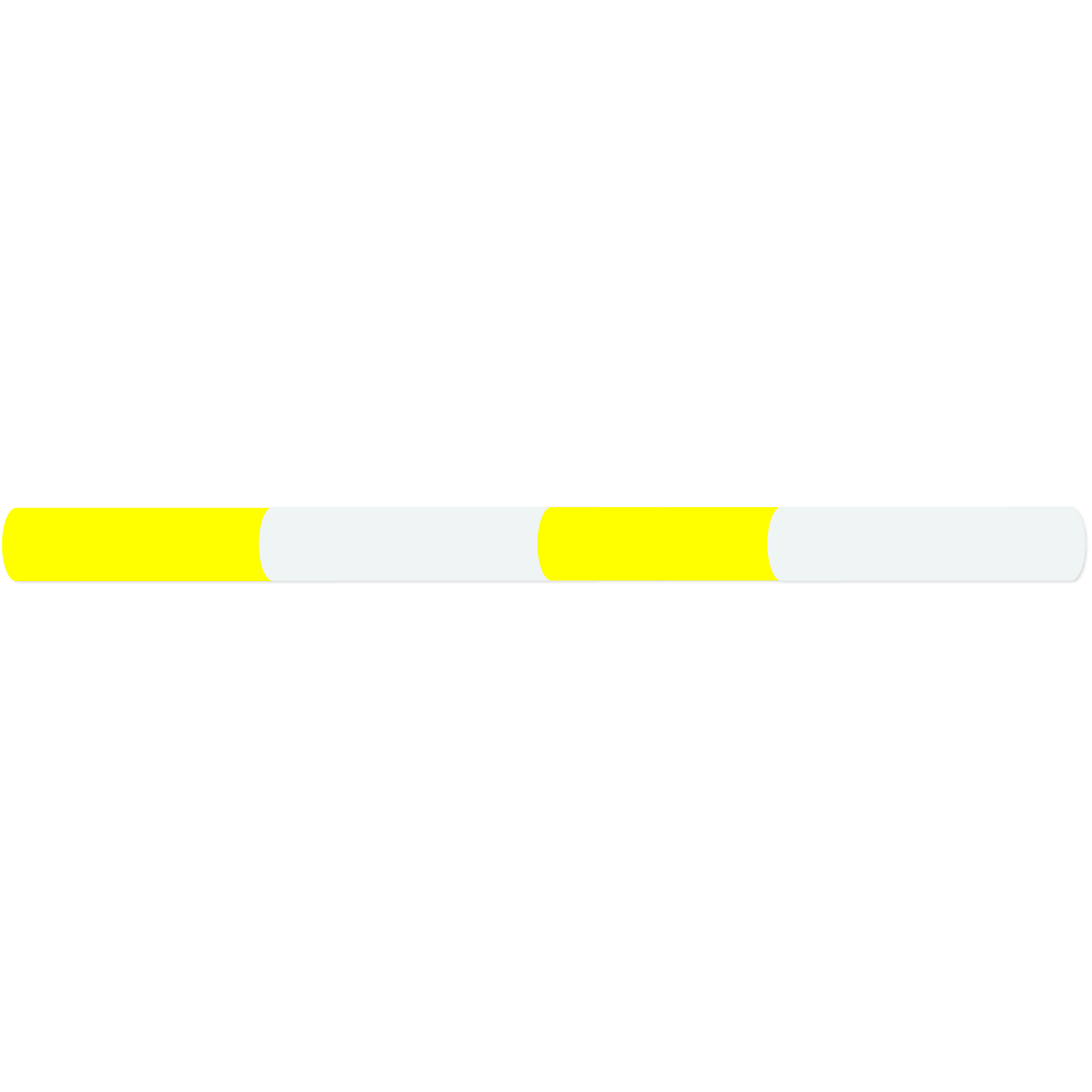 Jump Pole 2.4m long Natural & Yellow