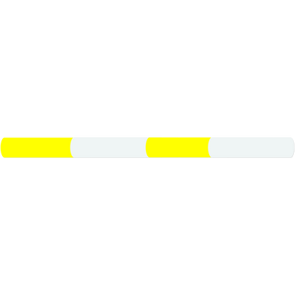 Jump Pole 2.4m long Natural & Yellow
