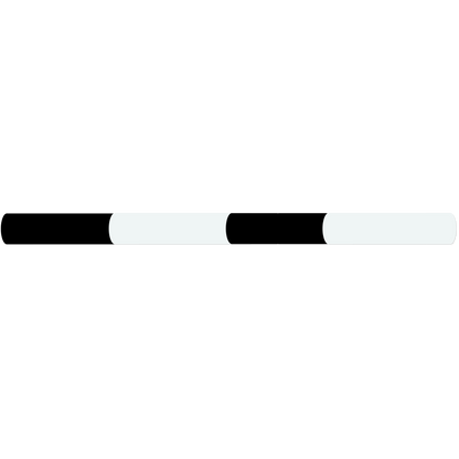 Jump Pole 2.4m long Natural & Black