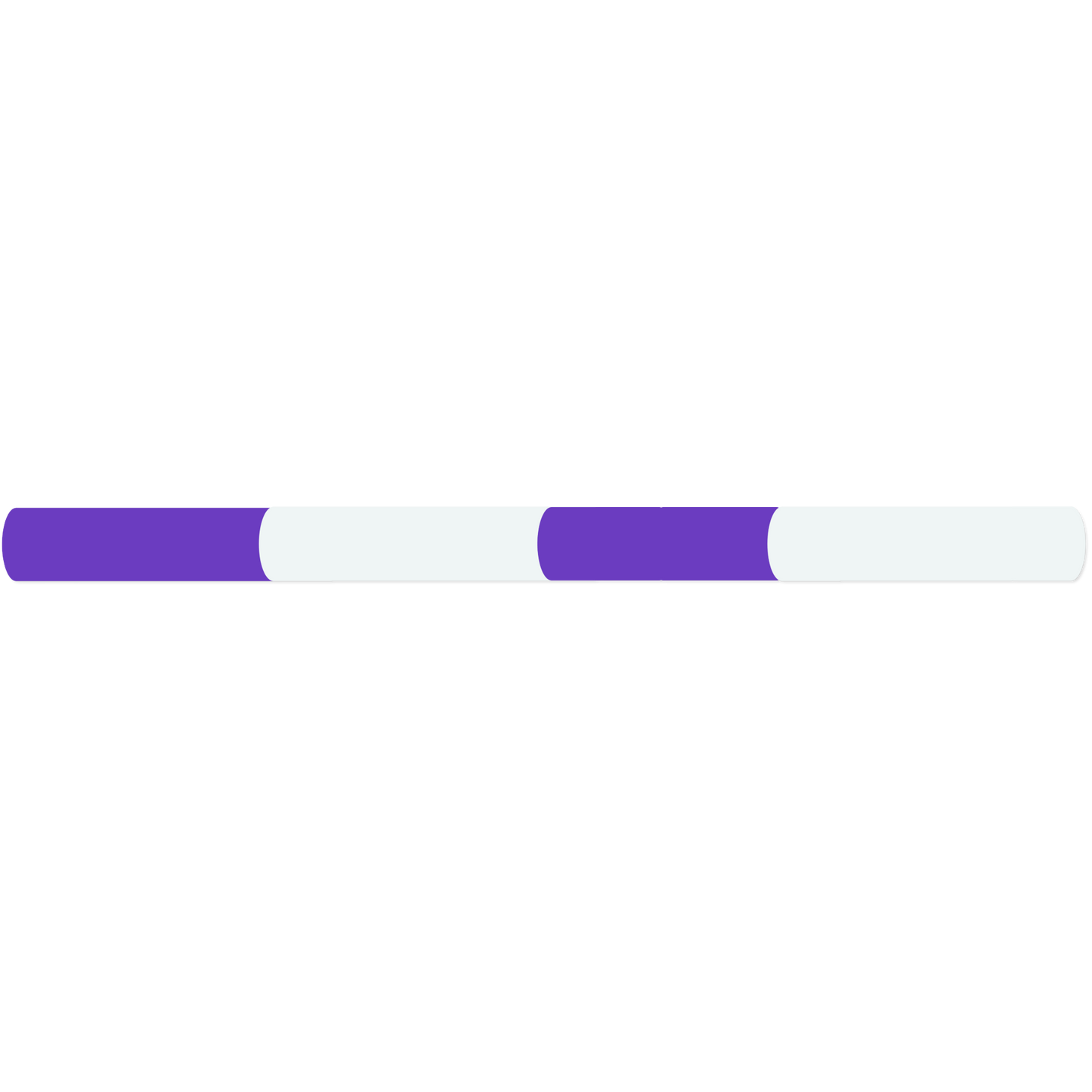 Jump Pole 2.4m long Natural & Purple