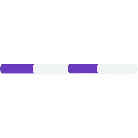 Jump Pole 2.4m long Natural & Purple