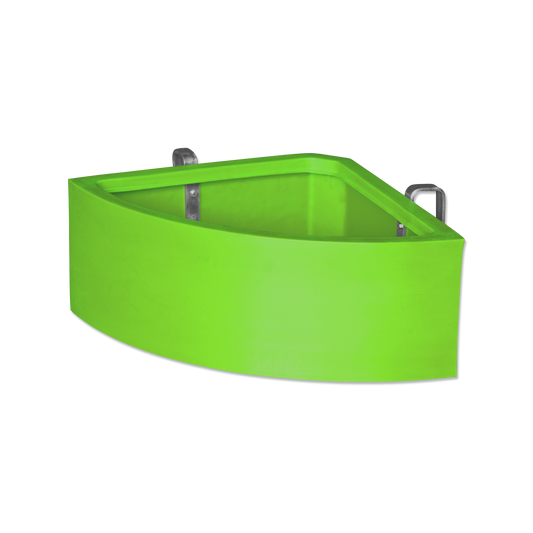 Corner Feeder, 45 litre - Lime