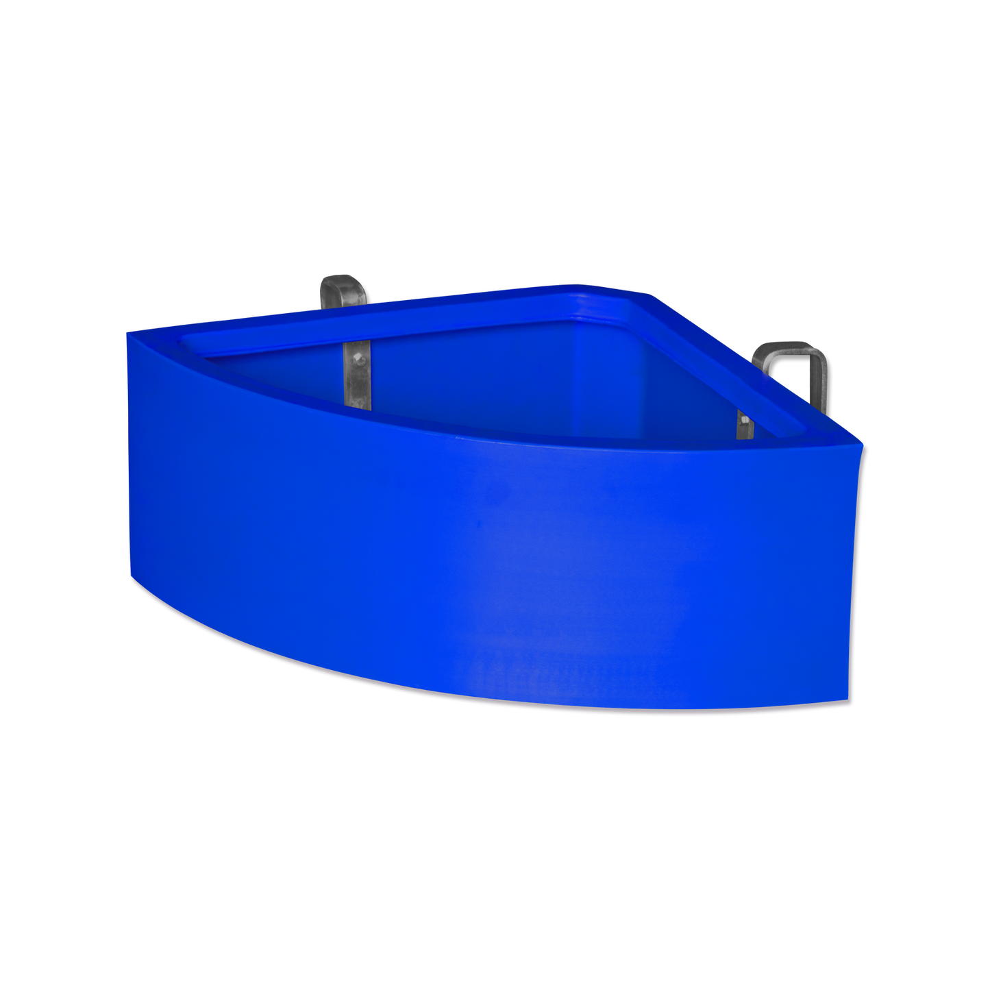 Corner Feeder, 45 litre - Blue