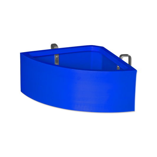 Corner Feeder, 45 litre - Blue