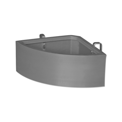 Corner Feeder, 45 litre - Grey