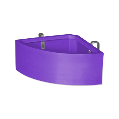Corner Feeder, 45 litre - Purple