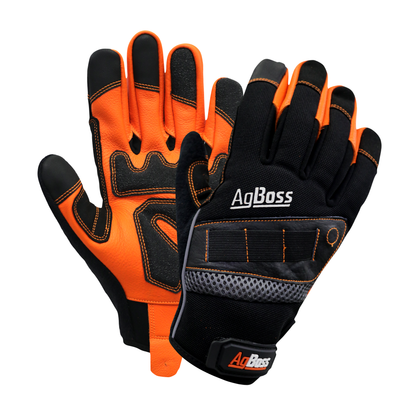 Premium Leather Work Glove - M