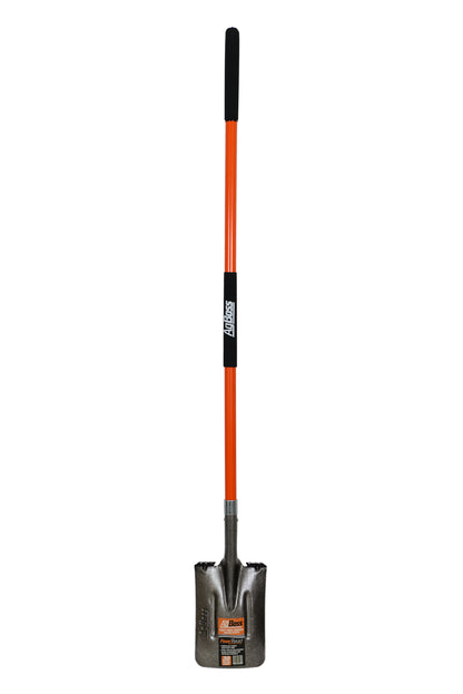 AgBoss PowerTread Range | Post Hole Shovel Square - Long Fibreglass Handle