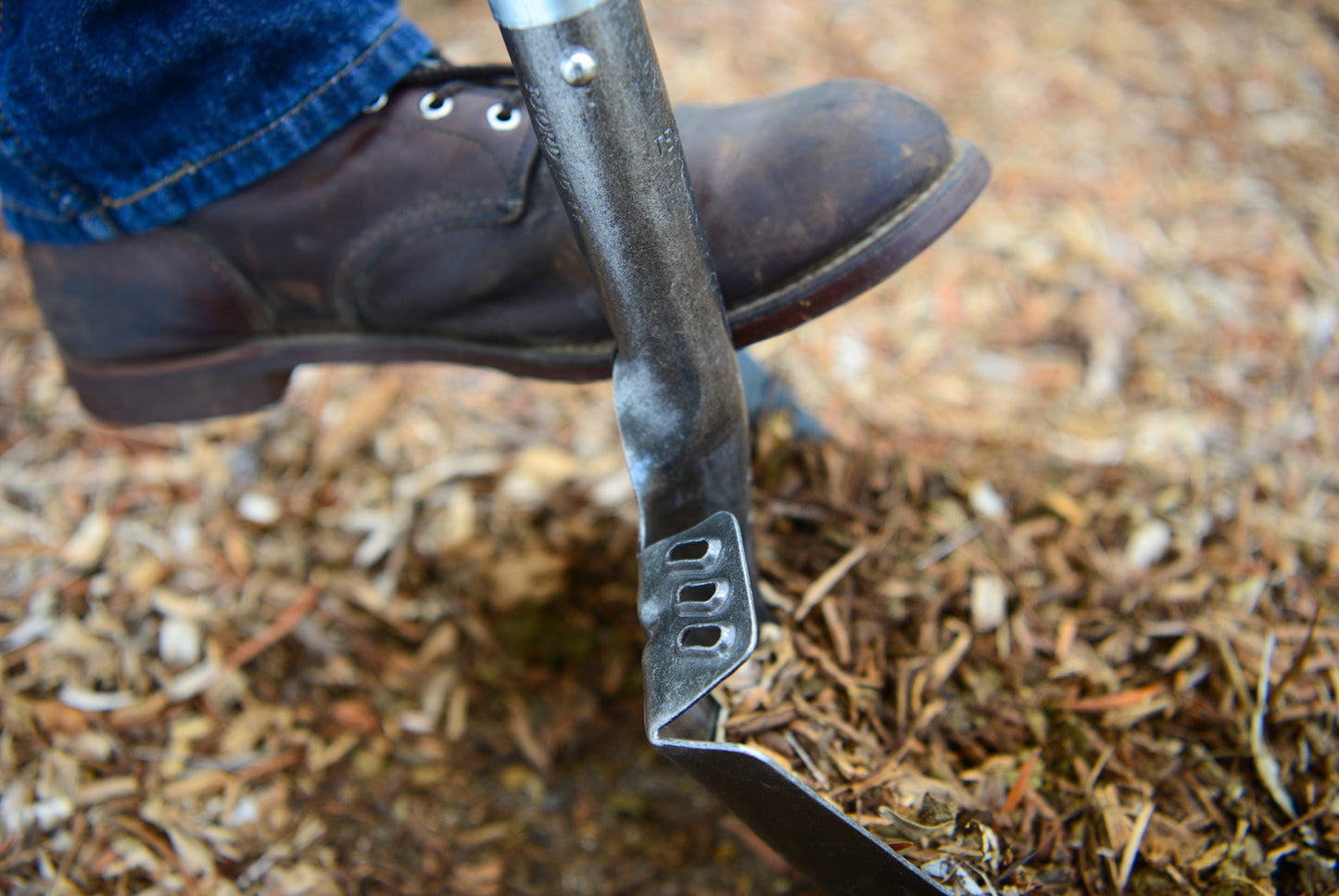 Post Hole Shovel Round - Long Fibreglass Handle