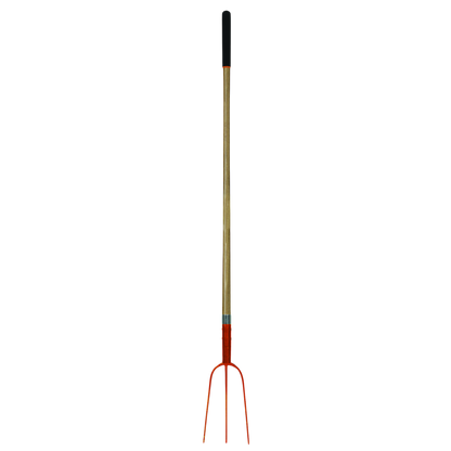 Hay Fork - 3 Prong - Wooden Handle